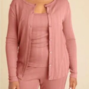 Posh Peanut supersoft Women's Pink Cardigan